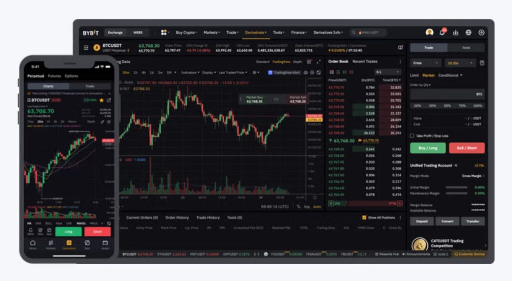 Bybit 行動應用程式