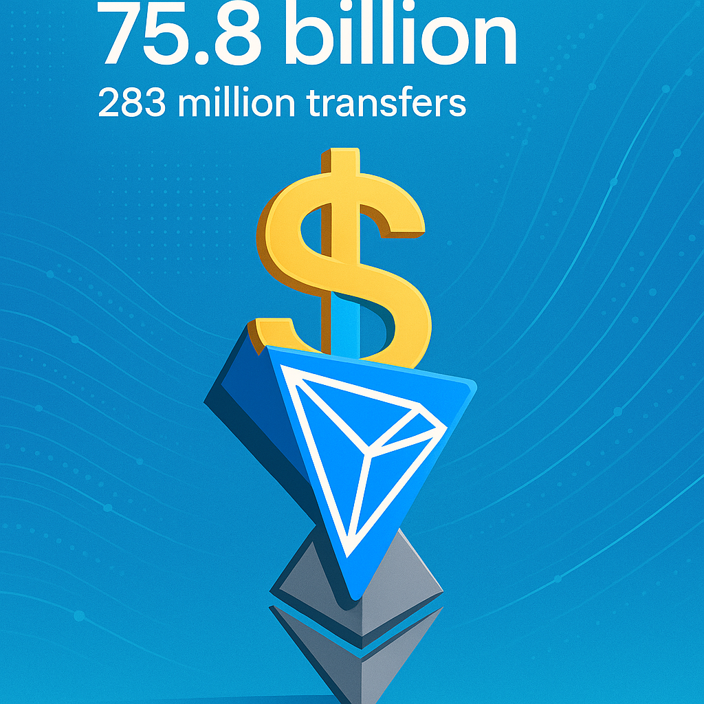 波場鏈穩居 USDT 供應量增長首位,取代以太坊穩定幣領導地位