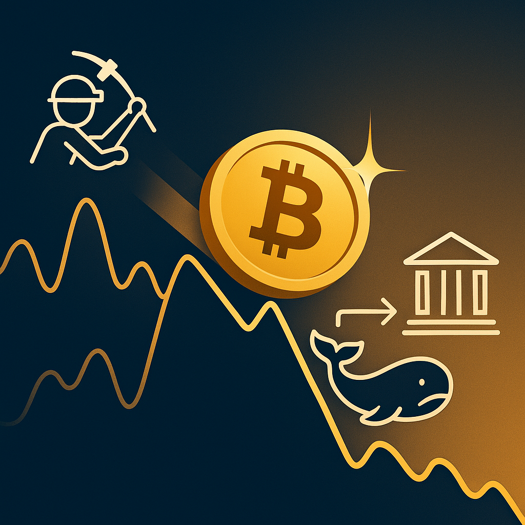 比特幣礦工與巨鯨在創歷史新高後大舉拋售 BTC