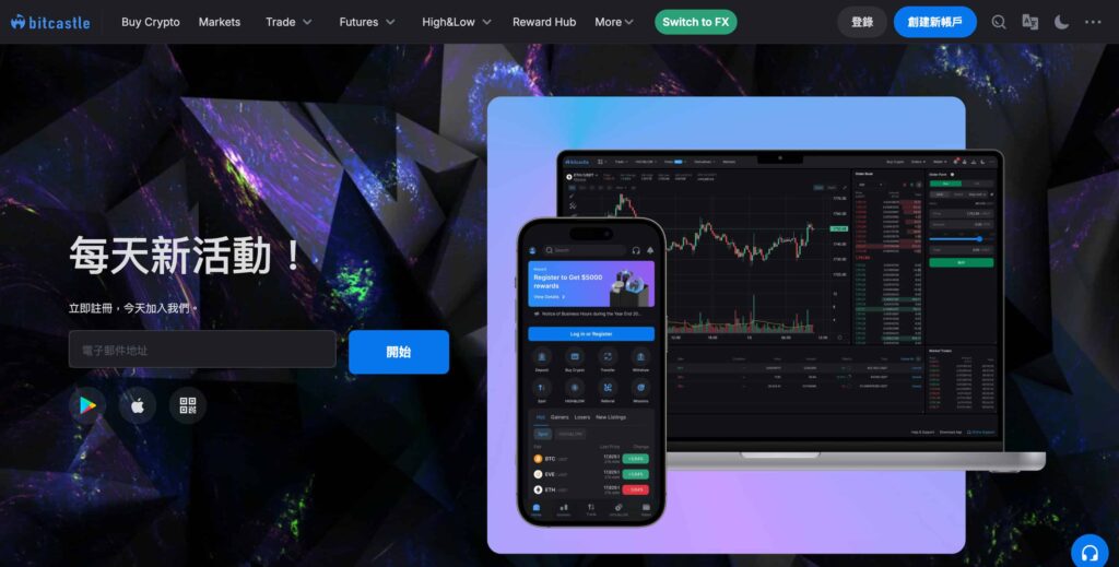 Bitcastle 交易所全面評測：功能、手續費與創新技術完整指南