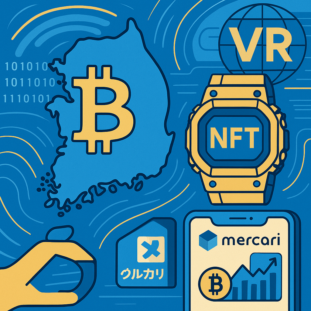 韓國可能再次延遲加密貨幣稅收政策,G-SHOCK 進軍數位領域等更多資訊
