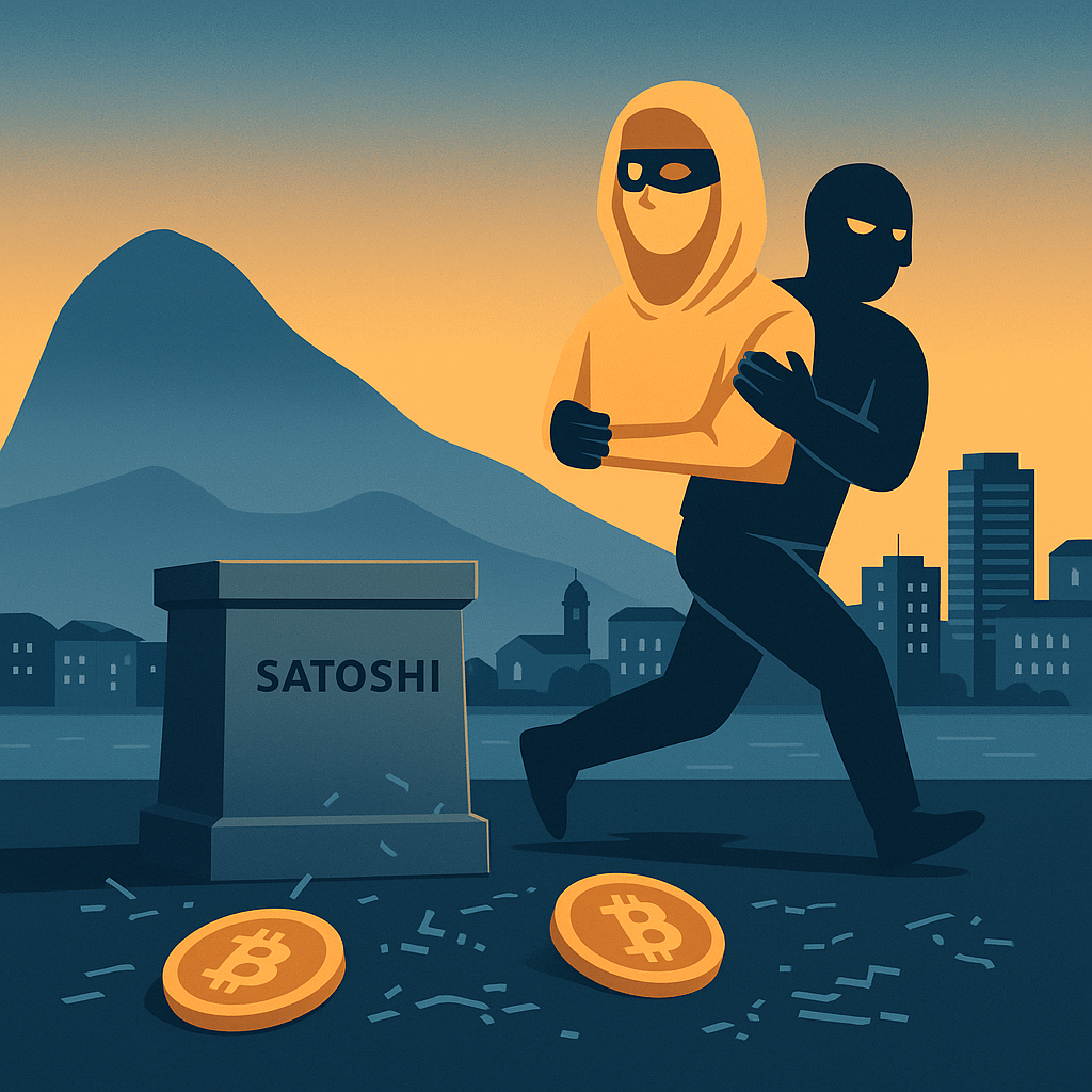 中本聰身在何方?盧加諾紀念比特幣創造者雕像遭竊