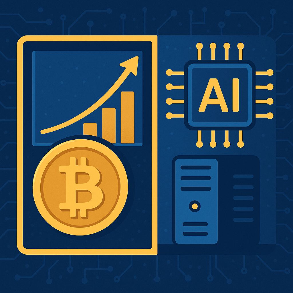 比特幣突破 12.4 萬美元,AI 概念礦企表現搶眼