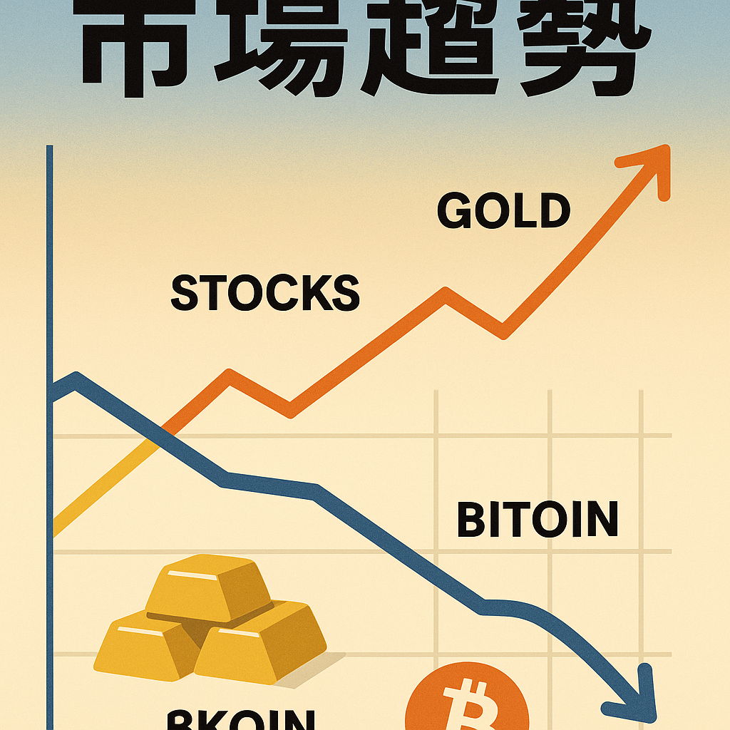 黃金與股市表現亮眼 BTC 投資回報率 2025 年相對落後