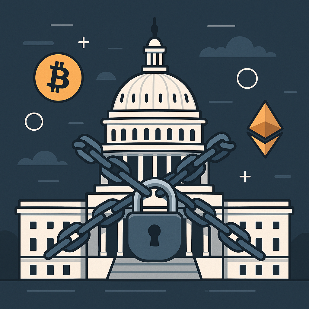 美國政府停擺創紀錄 加密貨幣法規進程恐受阻