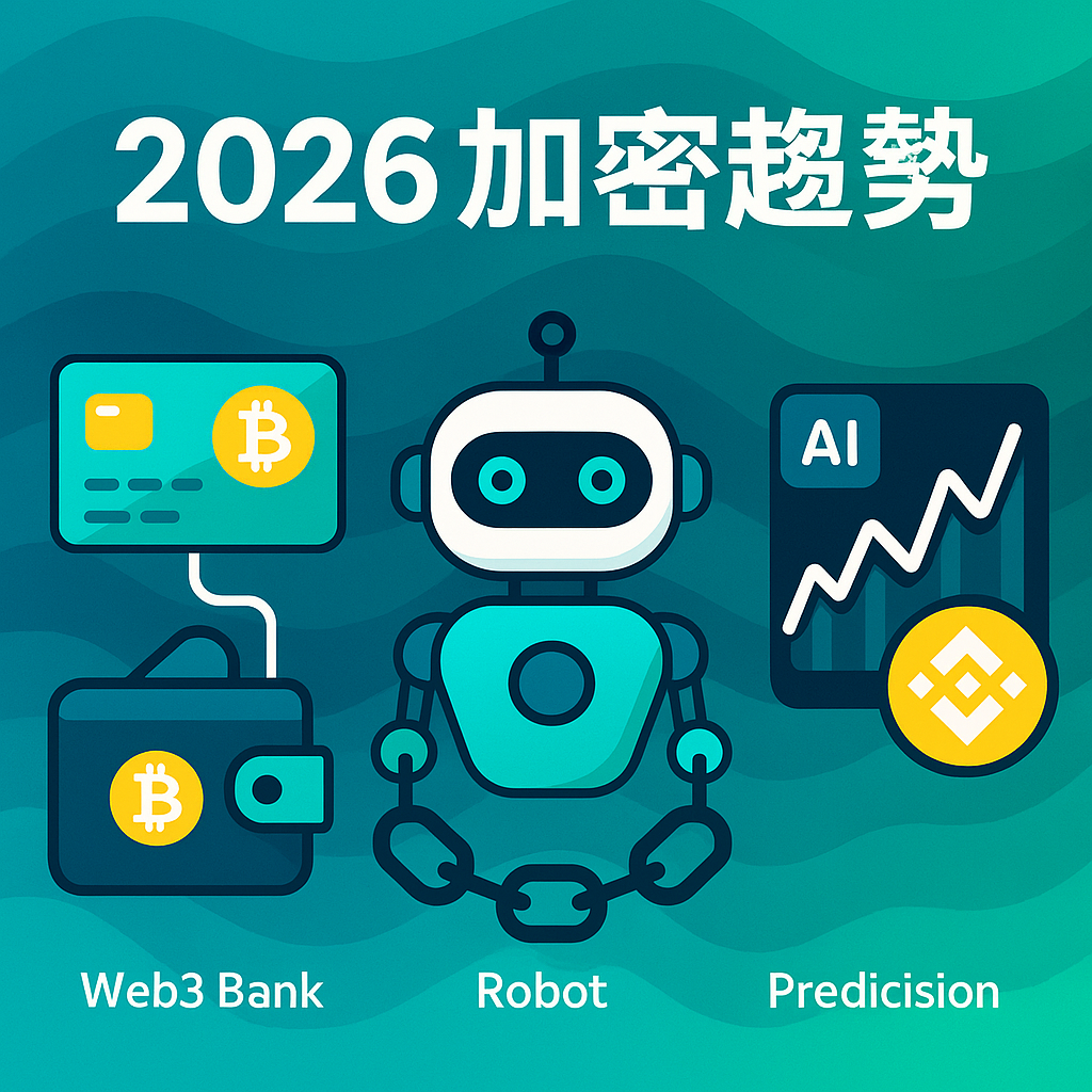 2025 年 12 月三大加密貨幣投資趨勢:2026 年投資布局關鍵指標